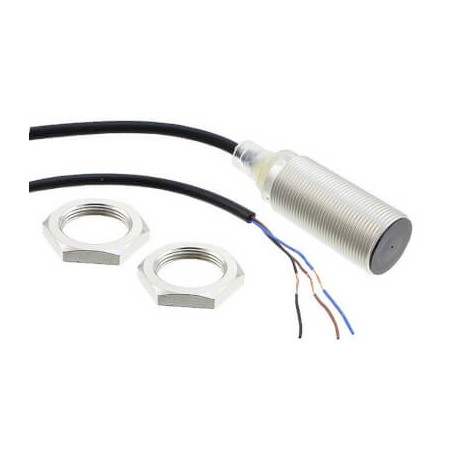 OMRON E2B-M18KS08-WP-B2 2M E2B-M18KS08-WP-B2 2M E2B 2314M E2BM18KS08WPB22MOMI OMRON Inductive M18 Flush 8 mm 3h-PNP NC Cable 2m Lite